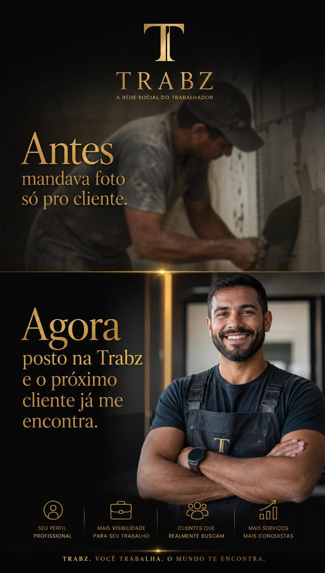 Campanha Trabz — Dia 2: Portfólio / Antes e depois